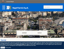 Tablet Screenshot of napoliservizi.com